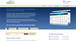 Desktop Screenshot of cpaneldirect.net